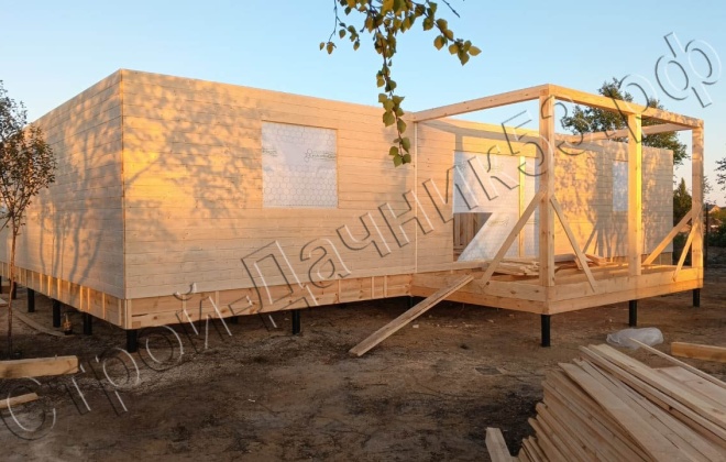 4 Каркасно-щитовой дом Д-11, 13.2x9.5м, 125.4 М², Мурманская область, Печегнский район, село Корзуново (12)